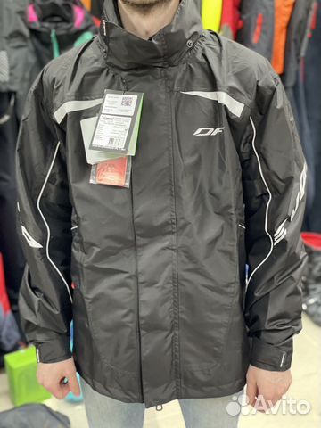 Куртка - дождевик EVO black (мембрана) + сумка