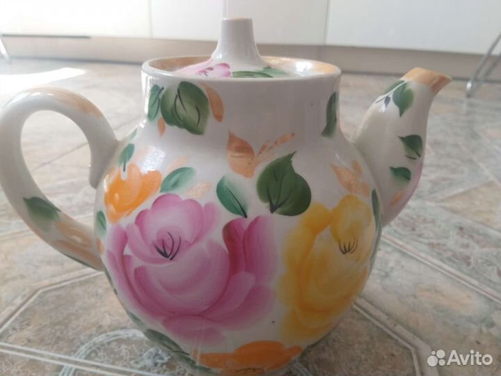 Чайник заварочный фарфоровый СССР