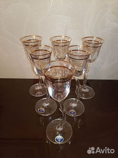 Рюмки Богемия 6 шт