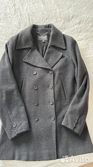 Пальто женское шерстяное демисезонное