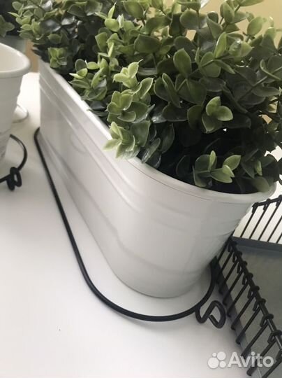 Финторп икея для рейлинга ведерко+ корзина