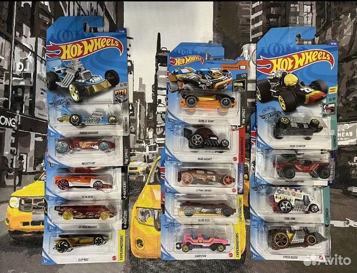Hot Wheels машинки