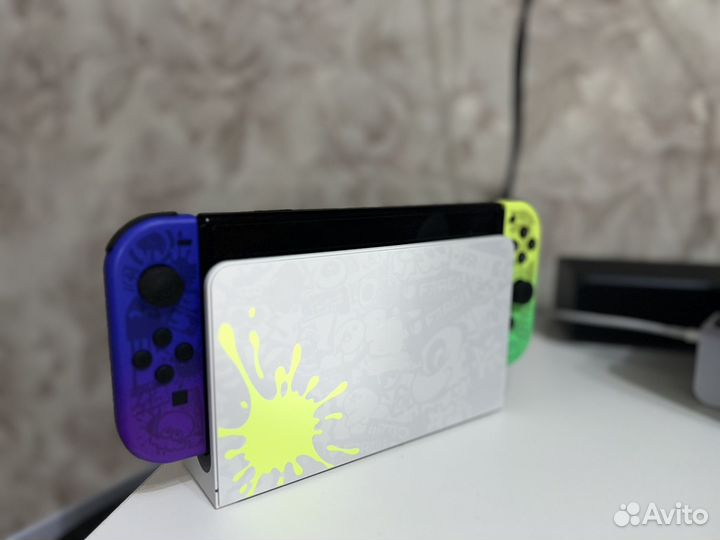 Nintendo switch oled splatoon 3 edition