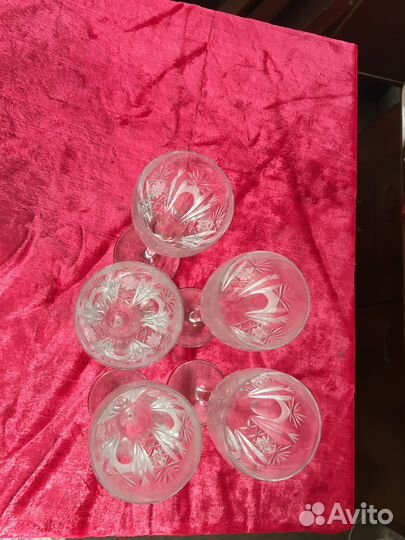 Фужеры,бокалы,Чехия