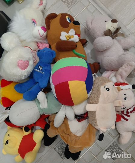 Мягкие игрушки пакетом