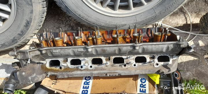 Гбц в сборе бмв х3 е83 2,5 литра бензин