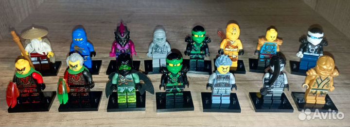 Lego Ninjago минифигурки