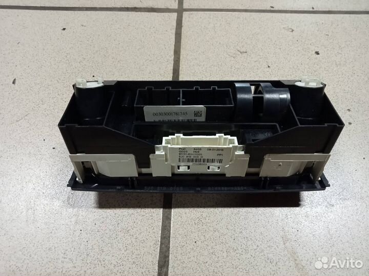 Блок управления печкой Фабия 2 рестайлинг