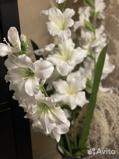 Гиппиаструм искусственный цветы для интерьера