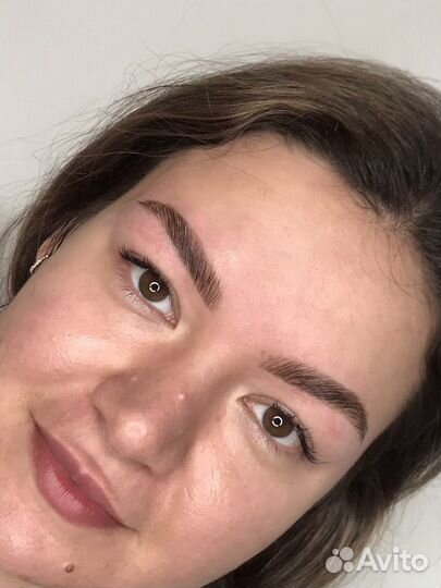 Укладка ламинирование бровей и ресниц