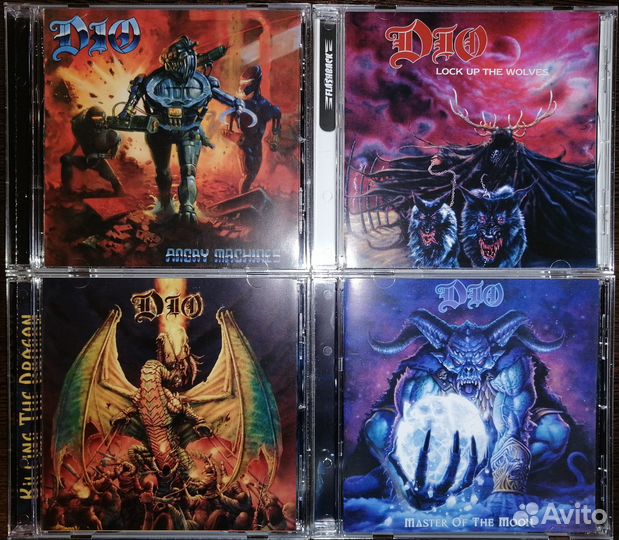 Группа Dio, CD, Сд диски