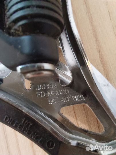 Передний переключатель 2x11 Shimano XT FD-M8020