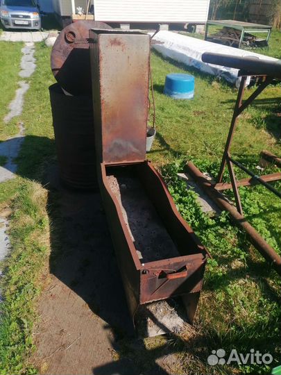 Мангал коптильня бу