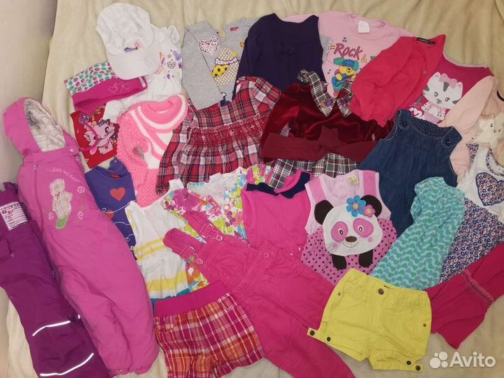 Пакет одежды 74/80 + обувь