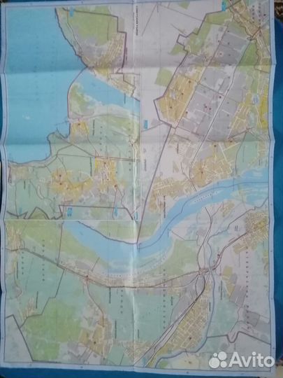 Карта Новосибирск, с улицами