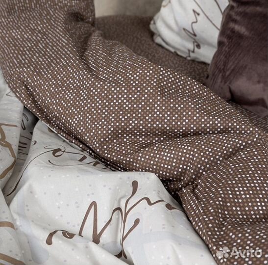 Постельное бельё 2х спальное новое