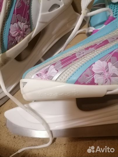 Коньки фигурные раздвижные 34-37