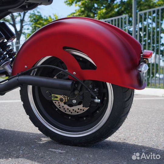 Электроскутер EcoMoto Premium Chopper E3000