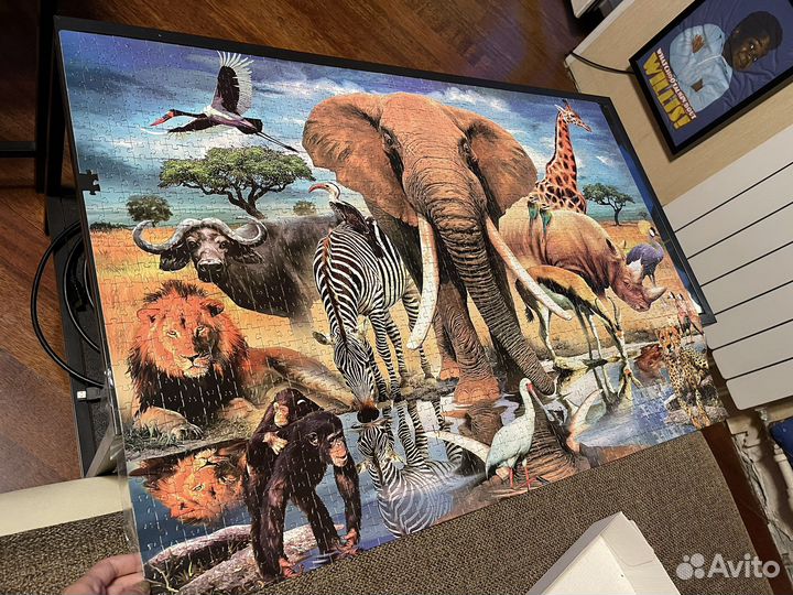 Большой пазл на 1500 деталей