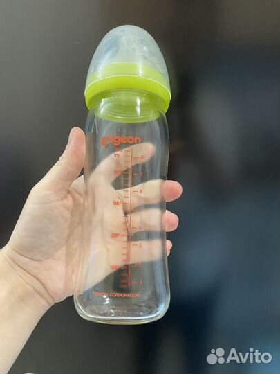 Pigeon бутылочка стекло