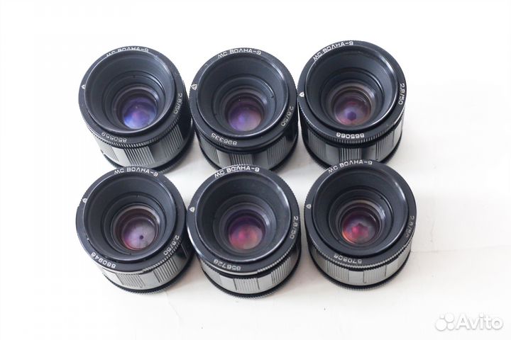 Мс Волна 9 2.8/50mm отличный макрообъектив 6шт