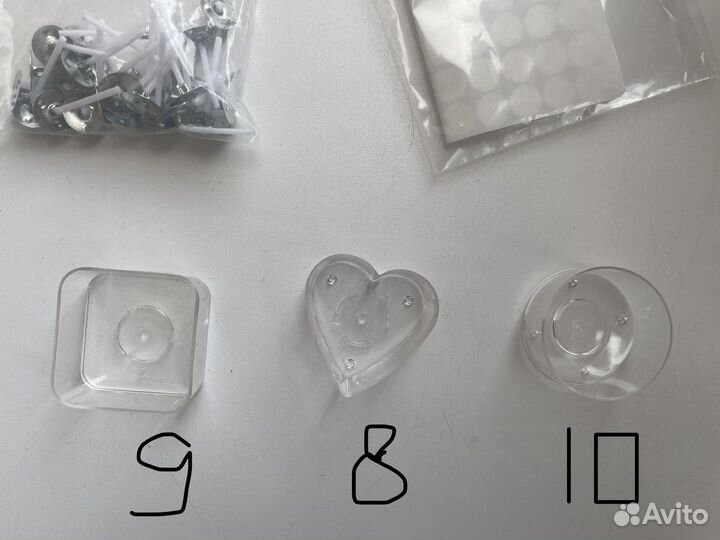 Гильзы и фитили для свечей