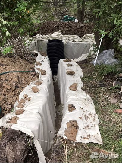 Дренаж участка