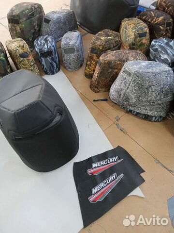 Чехол,шапочка на колпак лодочного мотора tohatsu