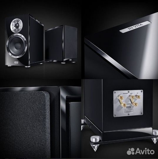 Полочная акустика Heco In Vita 3 black