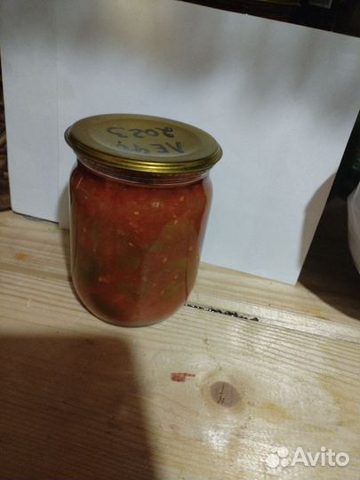 Икра кабачковая, лечо