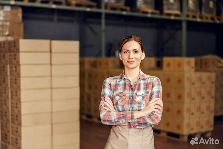 Комплектовщик косметики вахта в Казани 15/30/45