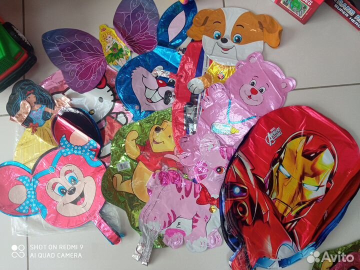 Шары и Гелевый балон с редуктором