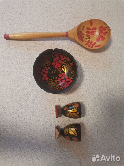 Посуда хохлома