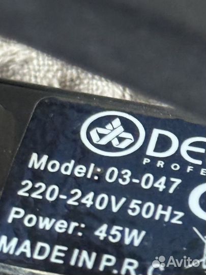 Утюжок / щипцы для выпрямления dewal 03-047