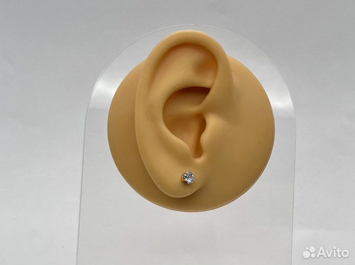 Золотые серьги