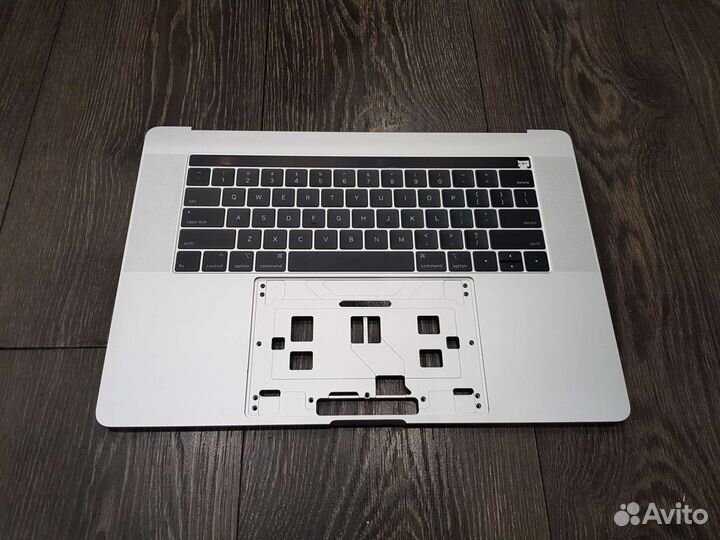 Топкейс Macbook pro 15 2017 A1707 серебристый
