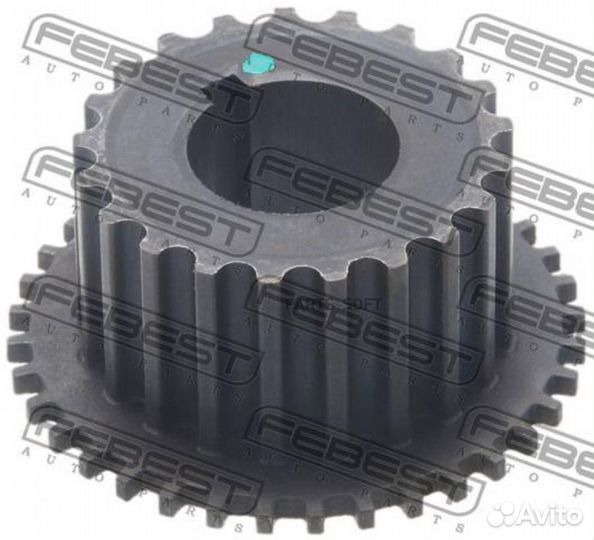 Febest TES002 Шкив зубчатый коленчатого вала