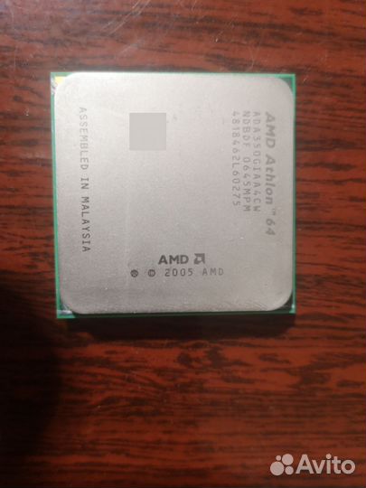 Процессор AMD Athlon 64 x2 3500