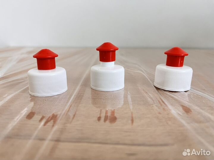 Новые флаконы пэт 100 мл с крышкой пуш-пул