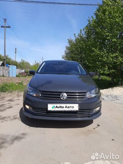 Volkswagen Polo 1.6 AT, 2018, 85 600 км