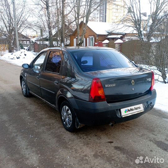 Renault Logan 1.4 МТ, 2006, 210 000 км