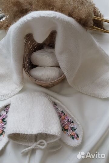 Комплект шапка, шарф