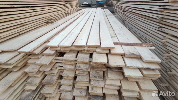 Доска обрезная сосна