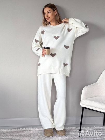 Вязаный костюм