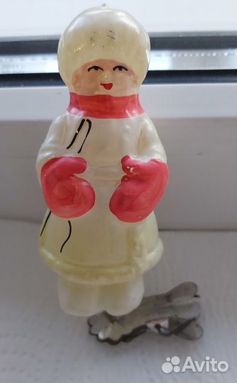 Елочная игрушка СССР Филиппок
