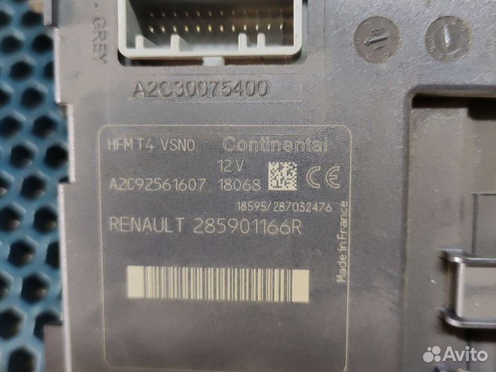 Эбу Renault Sandero Stepway 2