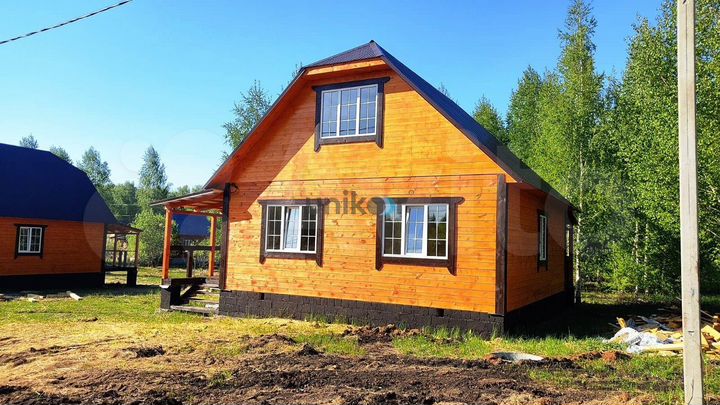 Дом 110 м² на участке 7,5 сот.