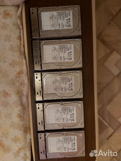 Жесткий диск 5 штук. Цена за все