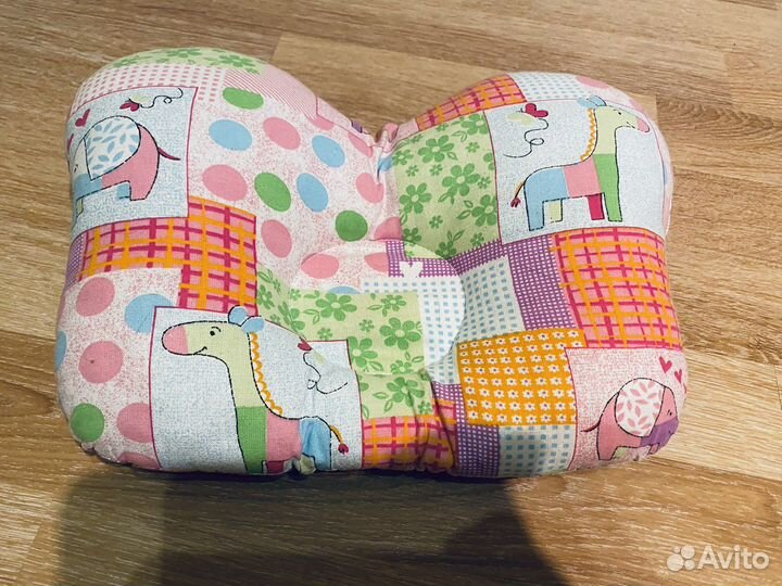 Подушка бабочка для новорождённых