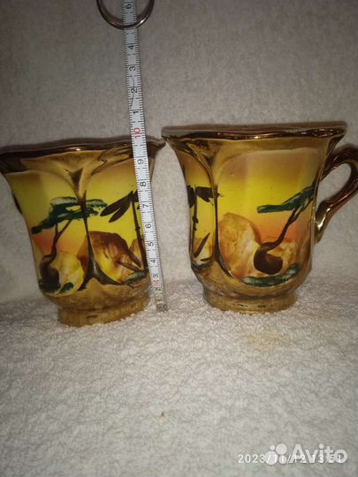 Сервиз чайный, времен СССР, сервантного хранения